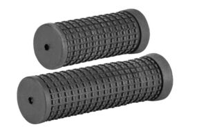 Рукоятки руля, Круглые (комплект), HL-G64, 22,2 мм, 100 мм/, 70 мм, HUALONG (рукоятка - черный, 1GRRMC100049)