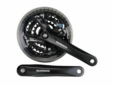 Комплект шатунов (Система), SHIMANO, FC-M361-L, 175 мм, 42х32х22T #0