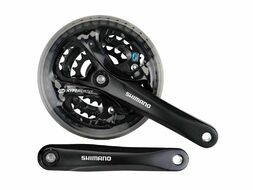 Комплект шатунов (Система), SHIMANO, FC-M361-L, 175 мм, 42х32х22T