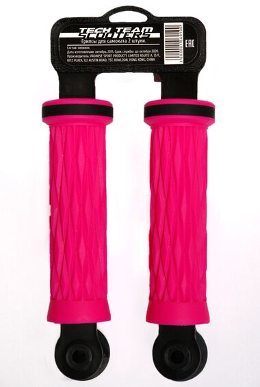 Рукоятки руля (комплект) Tech Team, силикон #0