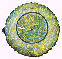 Санки надувные "Ватрушка"  90 см, принт "Style Graffiti" (УТ00028210)