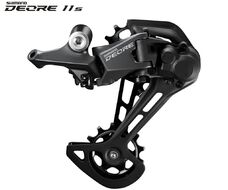 Переключатель задний SHIMANO DEORE RD-M5100, 11 скор., крепление (на болт) под петух, SHADOW, GS (KRDM5100SGS)