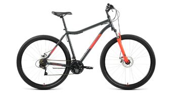 ALTAIR MTB HT 29 2.0 D (29" 21 ск. рост. 21") 2022, темно-серый/красный, RBK22AL29181