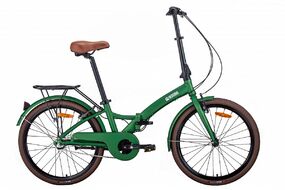 BEARBIKE Copenhagen (24" 3 ск. рост OS) 2019-2020, зеленый, RBKB0Y643002