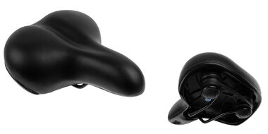 Седло комфорт 250х215 мм, HF-AZ-018A, Elastomer, Comfort Series, RAPIDA (УТ00031269)