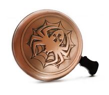 Звонок металлический, диаметр 53мм (винтажный паук, YL 20-2)