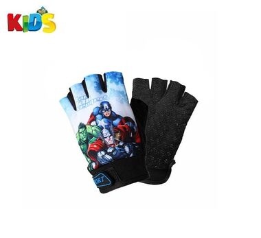 Велоперчатки детские "Super Heroes", антискользящие, "SPORT", BOY (SPGLOVESRHR1)