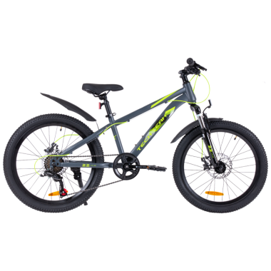 Велосипед TECH TEAM TENET 24 disc (24" 7 ск. рост 13") желтый (NN013509)