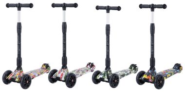 Самокат Tech Team Tiger print (2021, 1/4, NN000632)