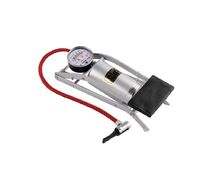 Насос ножной 55х100мм, однопоршневый, с манометром, металлич, A/V, F/V (серый, FP9801B)