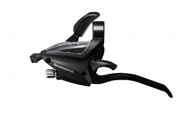 Рукоятка переключения передач левая SHIMANO ALTUS ST-EF500-2L комбинированная, 2 скор. (черный, 1SL300000296)