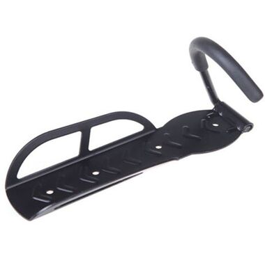 Крюк стальной настенный, крепление - за колесо, черный (HS-T009) #0