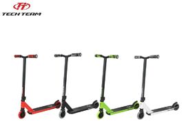 Самокат трюковый (имитация) Tech Team Vespa (зеленый, NN007569)