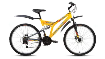 ALTAIR MTB FS 26 disc (2017, желтый/серый мат.)