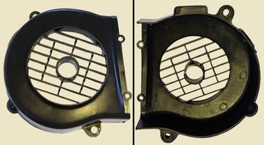 кожух крыльчатки (пластик генератора) 139QMB #0