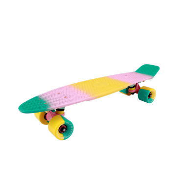 Скейтборд пластиковый Multicolor 22" #2