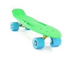 Скейтборд (Пенниборд) PWS Sidney Fish 22" зеленый/голубой