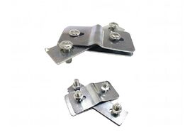 Крепеж для велокорзины, нижний, к кронштейну (подпорке), с болтами (УТ00019531)