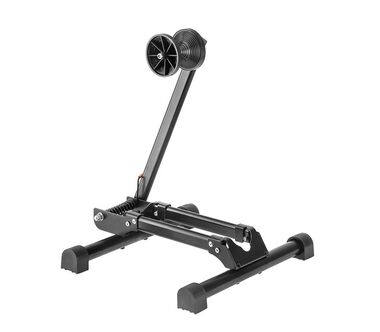 Стойка торговая, KW-7076, Складная, алюминиевая, напольная, для 24"-29" вел-ов