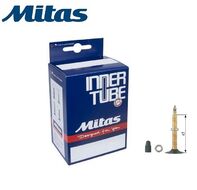 Камера 27,5x1,5/2,10 C07 Бутил, Presta (FV), ниппель 47 мм, Mitas (черный, 510301622111)