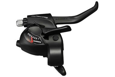 Рукоятка переключения передач, правая, SHIMANO, TOURNEY, ST-TX800-8R, комбинированная