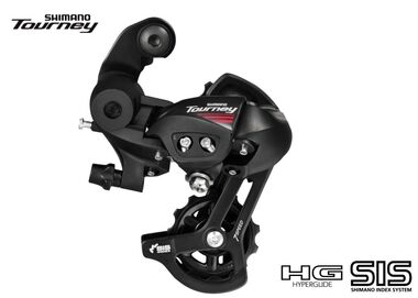 Переключатель задний SHIMANO TOURNEY RD-A070, 7 скор., HG Hyperglide, крепление (на болт) под петух