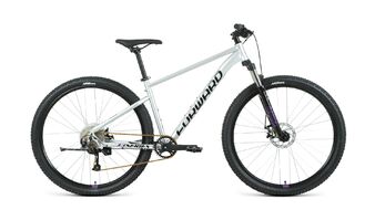 FORWARD SPORTING 29 XX (29" 9 ск. рост. 19") 2020-2021, серебристый/фиолетовый, RBKW1M1980