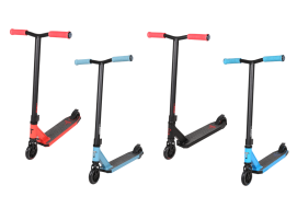 Самокат для детей 3 - 5 лет, имитация трюкового Tech Team Vespa 1/6