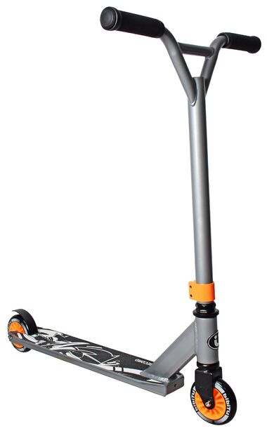 Самокат трюковый BiBiTu RECORD (серый/черный) SK-A2101-GR
