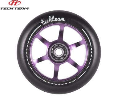 Колесо для трюкового самоката X-Treme 120 мм алюминиевое, форма 6S Di-Strada, подшипники ABEC 9 (NN002343)