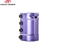 Зажим (хомут) для самоката NX, 34,9 мм, SCS, 4 болта, (Chimera) (фиолетовый, NN004034)