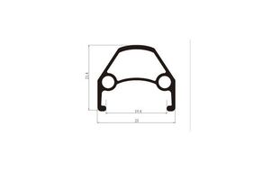 Колесо в сборе 26", Заднее, обод двойной, пистонированый , алюмин. втулка на промодшипниках,  Дисковая, Под кассету 8/10 ск.