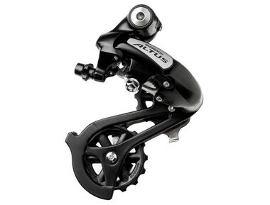 Переключатель задний, Shimano ALTUS, ARDM310DL, 7/8 ск., под петух (черный, DANCEARDM310DL78) #0