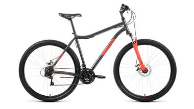 Велосипед ALTAIR ALU 29 Disc (29" 21 ск. рост. 17") темно-серый/оранжевый, RBKT1M39GK02