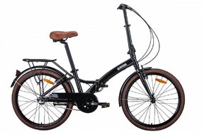 BEARBIKE Copenhagen (24" 3 ск. рост OS) 2019-2020, черный, RBKB0Y643001