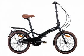 BEARBIKE Brugge (20" 3 ск. рост OS) 2019-2020, черный, RBKB0Y603001