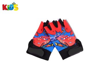 Велоперчатки детские "Cars 95", антискользящие, "SPORT", BOY (SPGLOVECARS95)