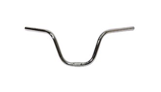 Руль CB-6859 для дорожных велосипедов, дл. 580 мм, Ø 22,2 мм, подъем 190 мм, стальной, серебристый