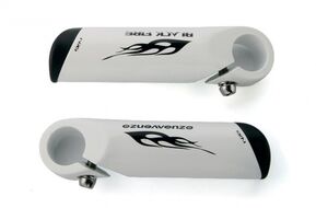 Рулевые окончания, VZ-E04-006, 22.2, 110 мм, Venzo (белый)