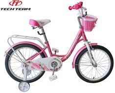 Велосипед TECH TEAM FIREBIRD 18 (18" 1 ск.), розовый (NN002642)