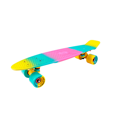 Скейтборд пластиковый Multicolor 22" #4
