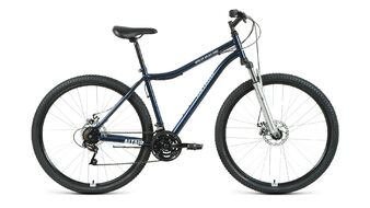 ALTAIR MTB HT 29 2.0 disc (29" 21 ск. рост. 19") 2020-2021, темно-синий/серебристый, RBKT1