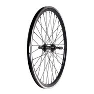 Колесо в сборе 24", обод двойной, алюмин. задний (скоростная втулка, на гайке)