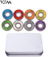 Набор для самоката/скейтборда: 8 подшипников ABEC 11 (Multicolor), металлический бокс (УТ00021273)