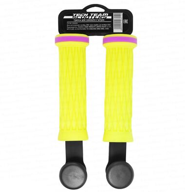 Рукоятки руля (комплект) Tech Team, силикон #0