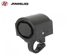 Звонок велосипедный, электронный, "ANNUO", с кнопкой, DZ-11 (черный, RB3DZ1100001)