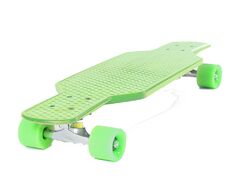 Скейтборд пластиковый, Cruiser 29", Alu, ABEC-7 (зеленый)