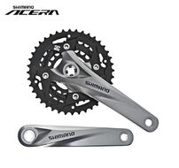 Комплект шатунов (cистема) SHIMANO FC-M3000 ACERA, 170 мм,  9/16", SQR, 40х30х22T (черный/серый, AFCM3000C002XH)