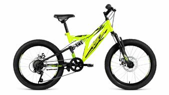 ALTAIR MTB FS 20 disc (2019, зеленый/черный мат.)