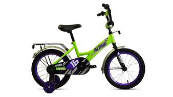 ALTAIR KIDS 16 (16" 1 ск.) 2020-2021, ярко-зеленый/фиолетовый, 1BKT1K1C1004